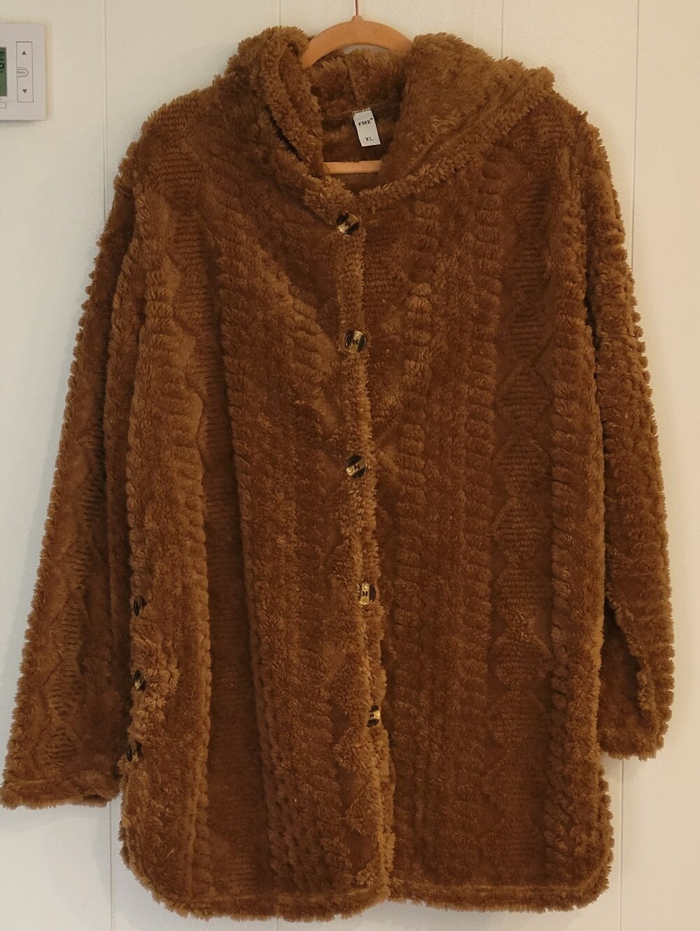 FME Cozy Plush Cardigan